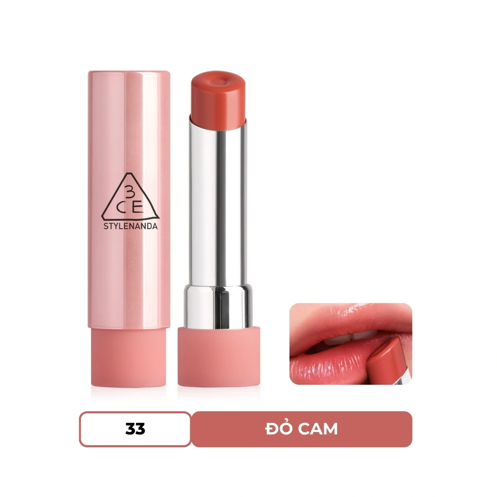 Son Dưỡng 3CE Glazy Lip Glow