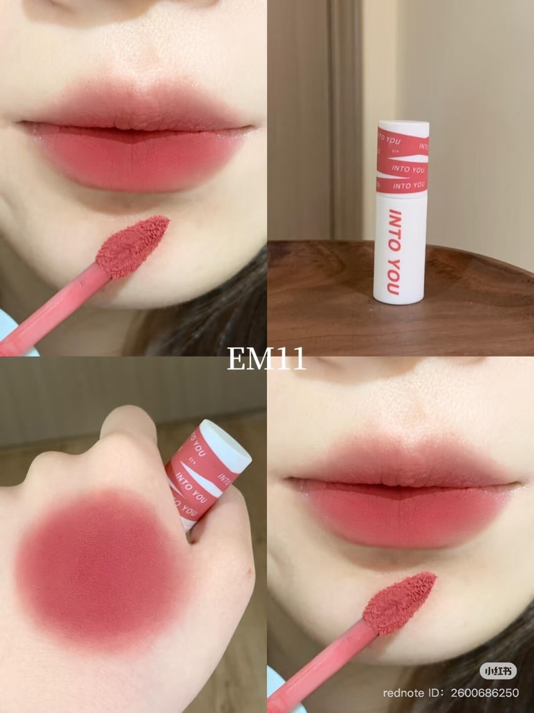 Son Kem Bùn Siêu Lì INTO YOU Customized Airy Lip Mud 1.8g