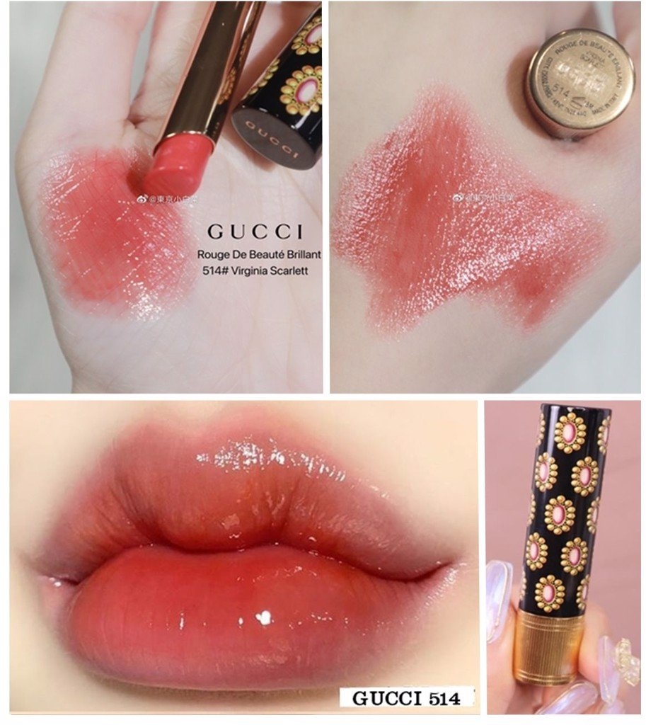 Son Thỏi Son Gucci Rouge De Beauté Brillant 1.8g