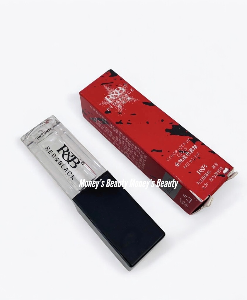 Son Bóng Red & Black Khóa Màu