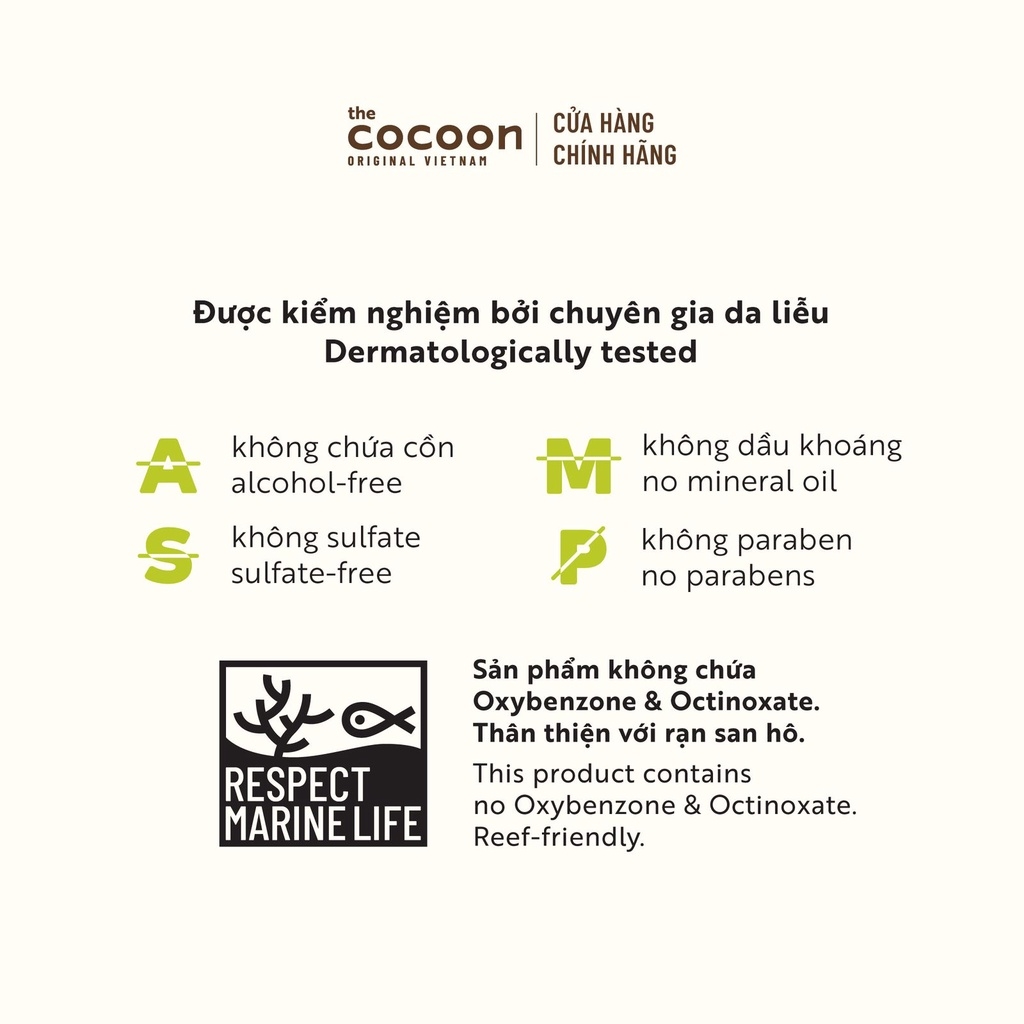 Kem Chống Nắng Bí Đao Cocoon Winter Melon Sunscreen SPF 50 +, PA ++++