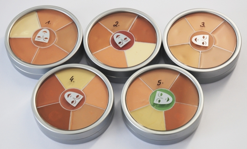 Bảng Triệt Sắc Che Khuyết Điểm Kryolan Concealer Circle