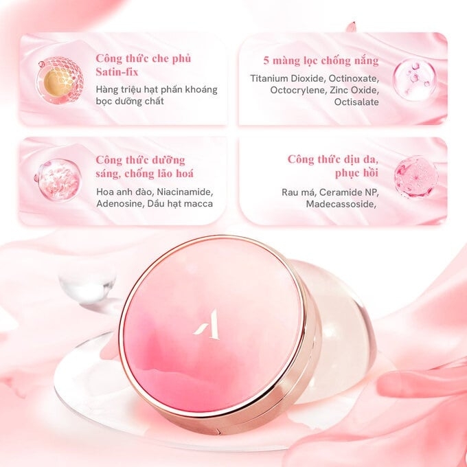 Cushion Chống Nắng Che Phủ Cao Aperire Day Dream Cover Cushion SPF50+/PA++++