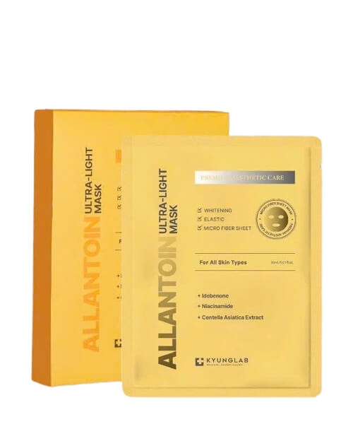 Mặt Nạ KyungLab Allatoin Ultra-Light Mask – Hỗ Trợ Dưỡng Sáng, Cải Thiện Tone Da (Vàng)
