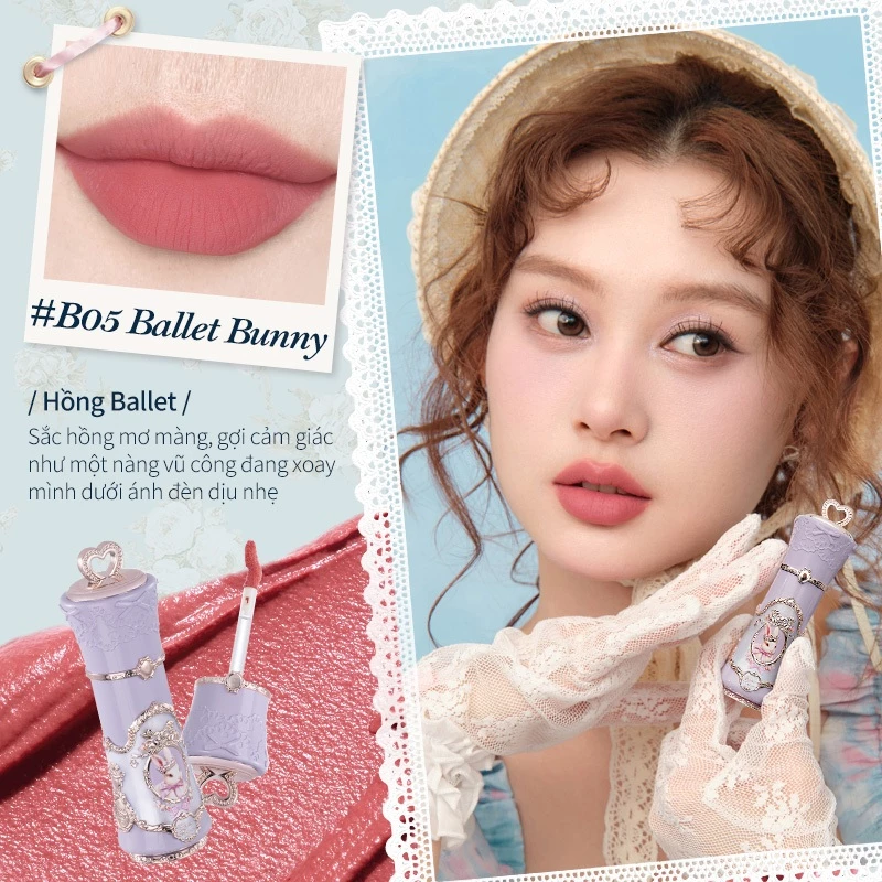 Son Kem Lì Matte Flower Knows Bunny Garden Collection