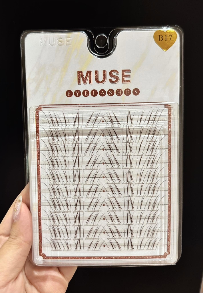 (Mi Nâu)Lông Mi Giả Mi Chùm Muse