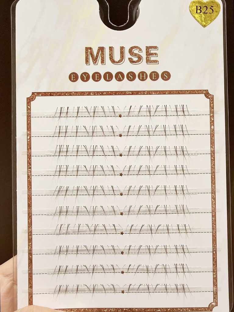 (MI DƯỚI) Lông Mi Giả Mi Nâu Muse