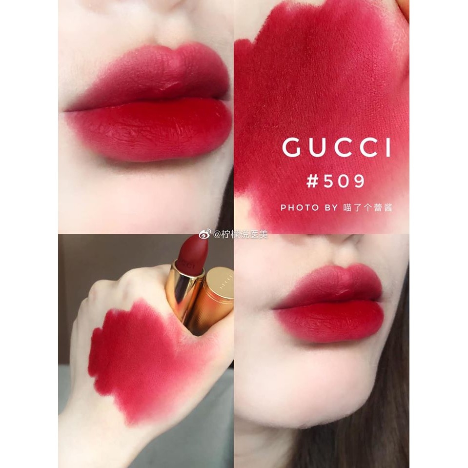 Son Thỏi Son Gucci Rouge À Lèvres Voile Mat 3.5g