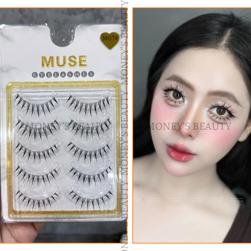 Lông Mi Giả Gân Trong Muse