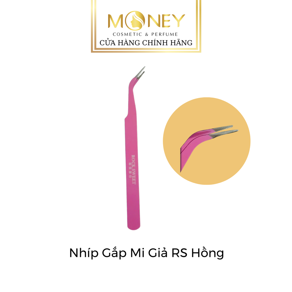 Nhíp Mũi Nhọn Gắn Mi Giả , Đá Nail