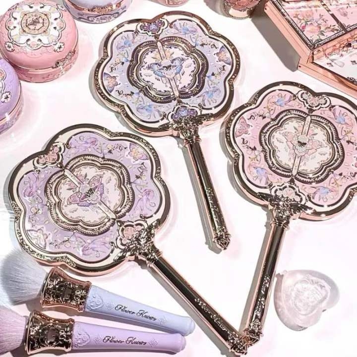 Gương Cầm Tay Flower Knows Hồ Điệp Butterfly Cloud Collar