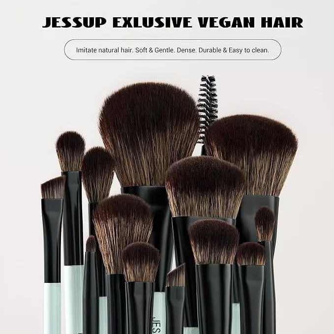 Bộ Cọ Makeup Cá Nhân Cao Cấp  Jessup14-in-10 Duo-End Brush Versatility Collection