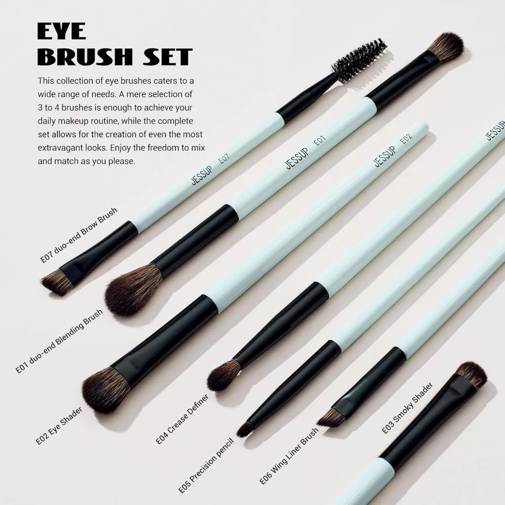 Bộ Cọ Makeup Cá Nhân Cao Cấp  Jessup14-in-10 Duo-End Brush Versatility Collection