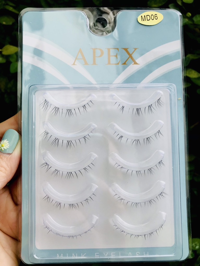 Lông Mi Giả Gân Trong Apex (Mi Dưới)