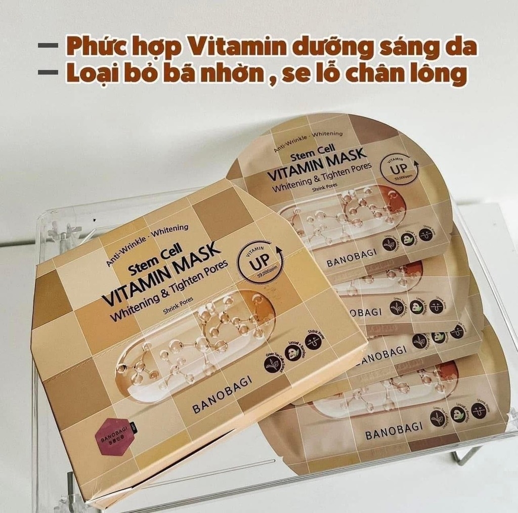 Mặt Nạ Banobagi Stem Cell Vitamin Mask 30ml