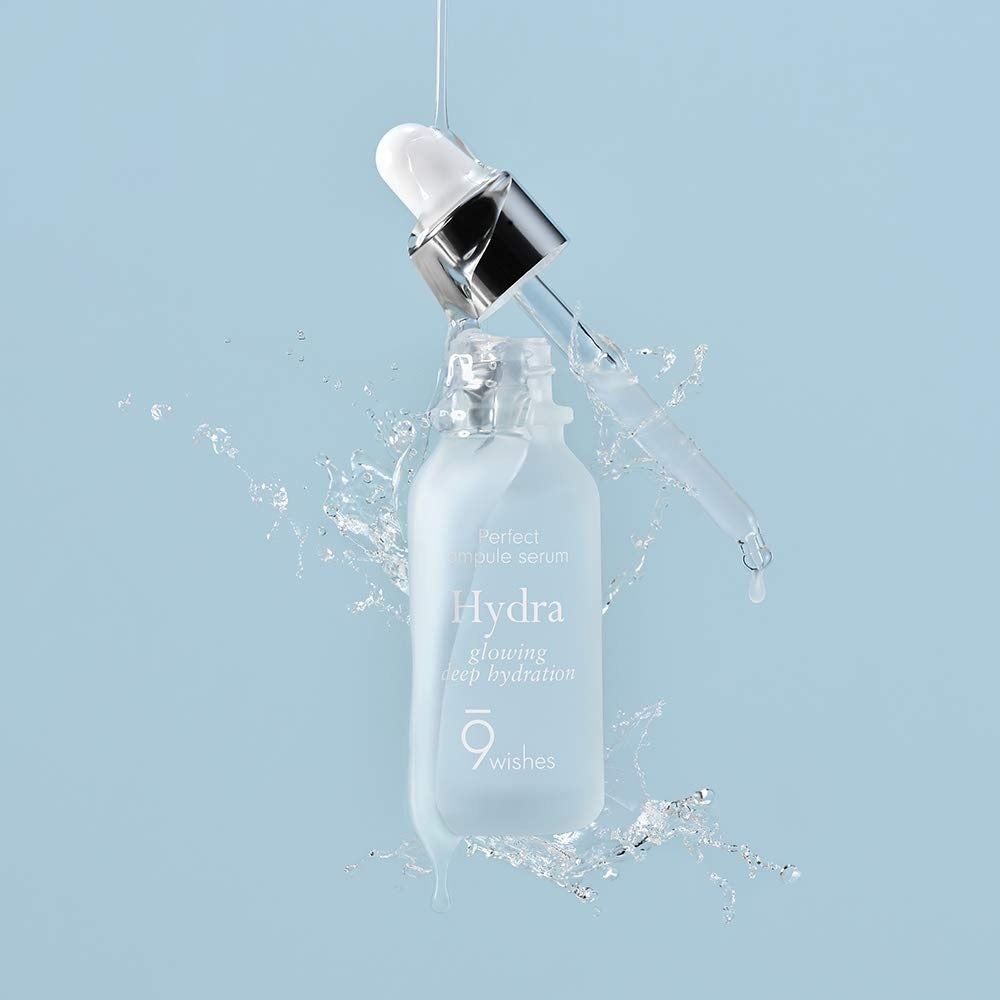 Tinh Chất Cấp Ẩm Và Làm Sáng Da  9 Wishes Hydra Skin Ampule Serum