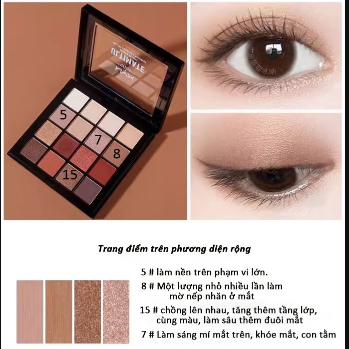 Bảng Phấn Mắt NYX Ultimate Shadow Palette