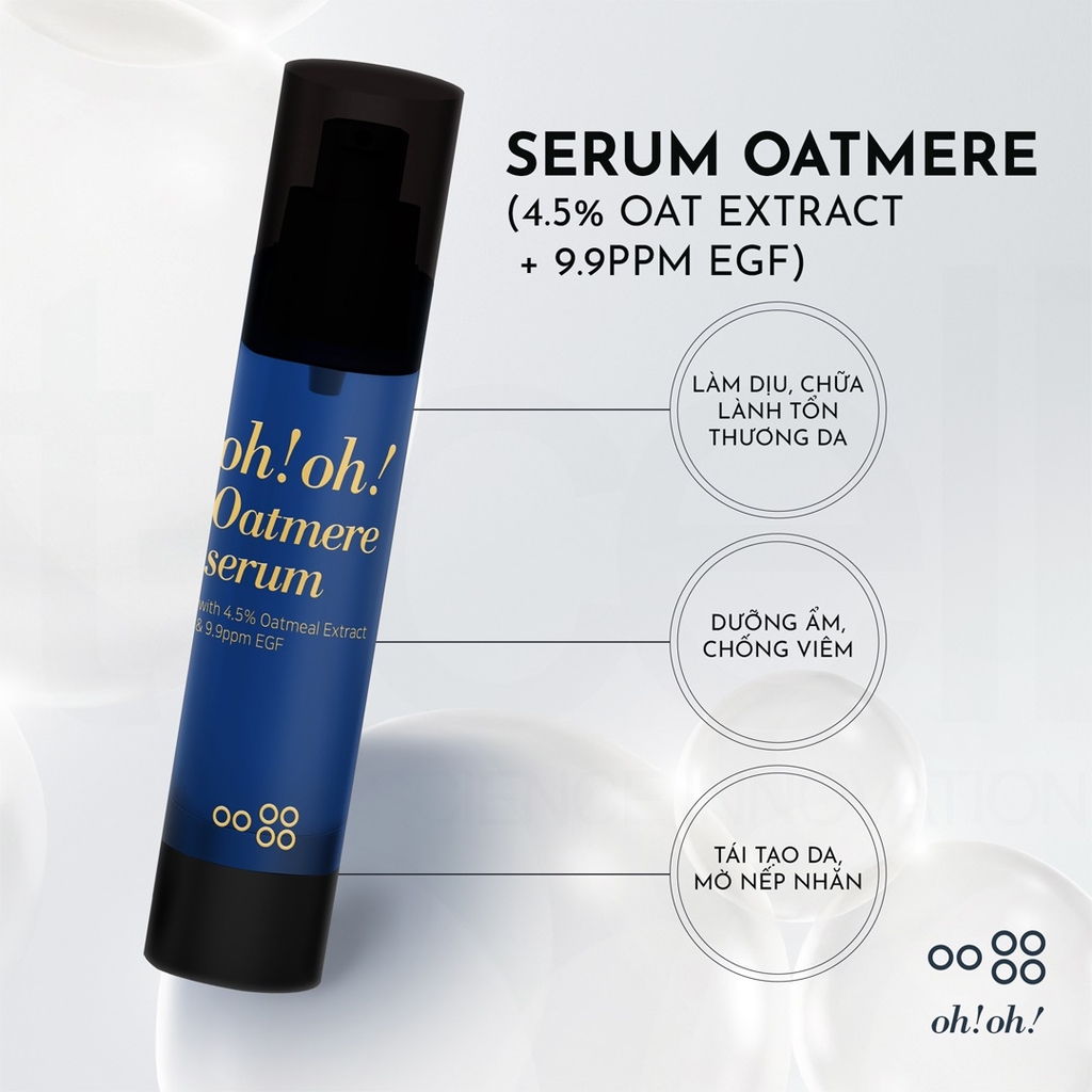 Tinh Chất Phục Hồi Tái Tạo Da Oh! Oh! Oatmere Serum