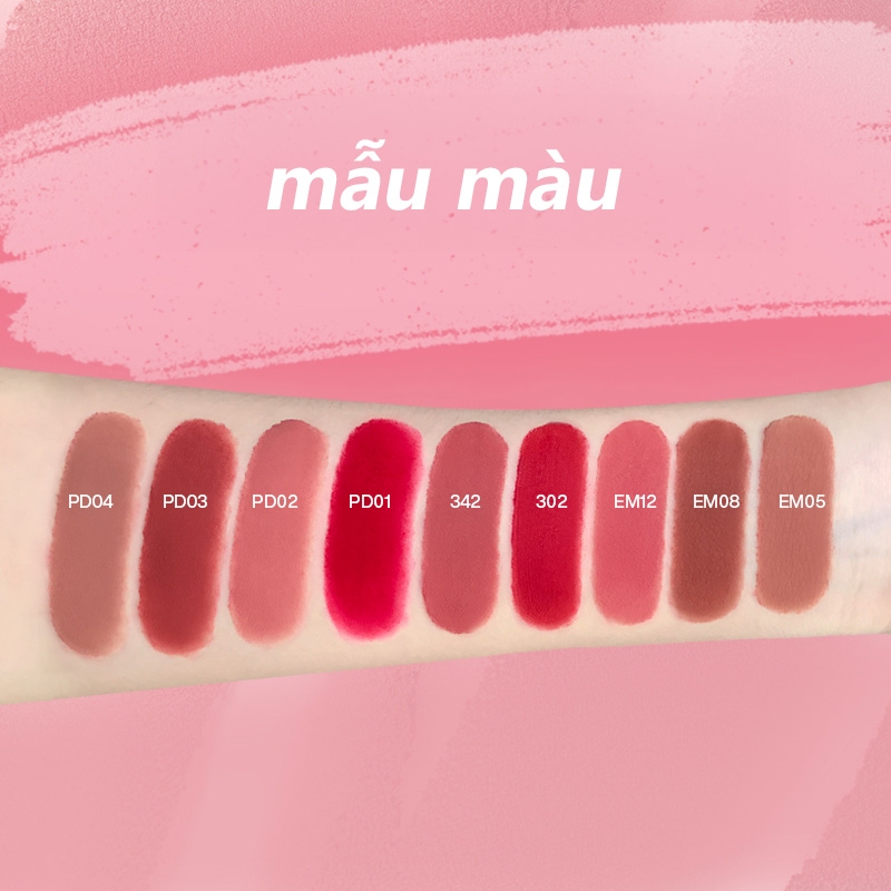 Son Hủ Lì Into You Shero Super Matte Lip & Cheek Mud