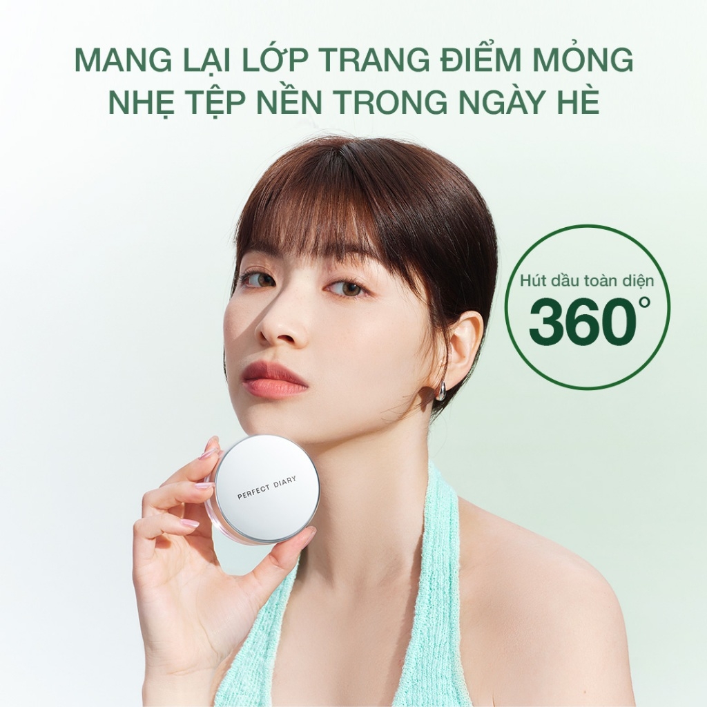 Phấn Phủ Bột Kiềm Dầu Perfect Diary Cloud Yarn Soft Focus Oil Control Loose Powder