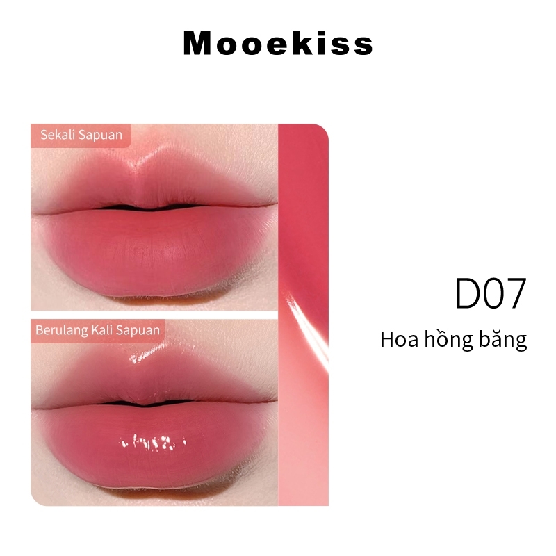 Son Bóng Hai Đầu Mooekiss Dual Effect Lip Gloss Dưỡng Môi Đa Năng (3ml+3ml)