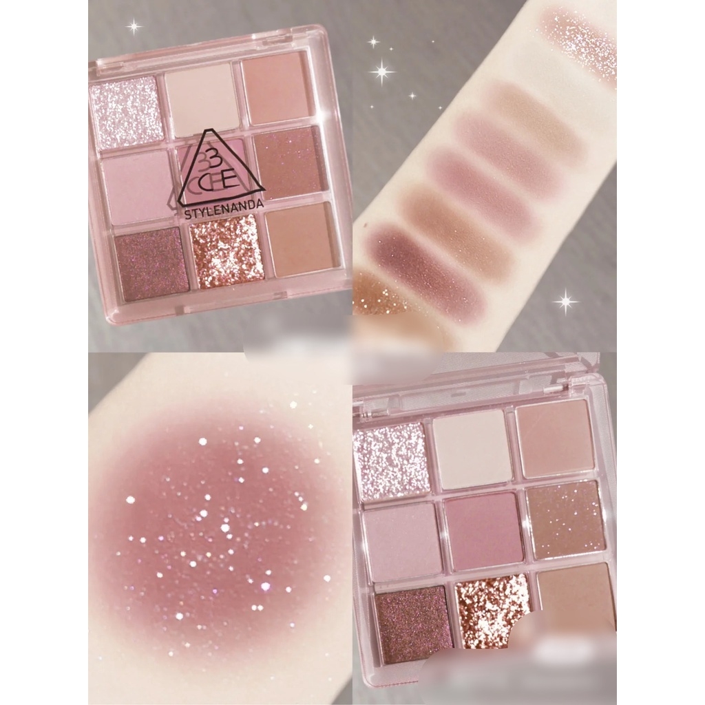 Bảng Phấn Mắt 3CE Multi Eye Palette Smoother 9 ô