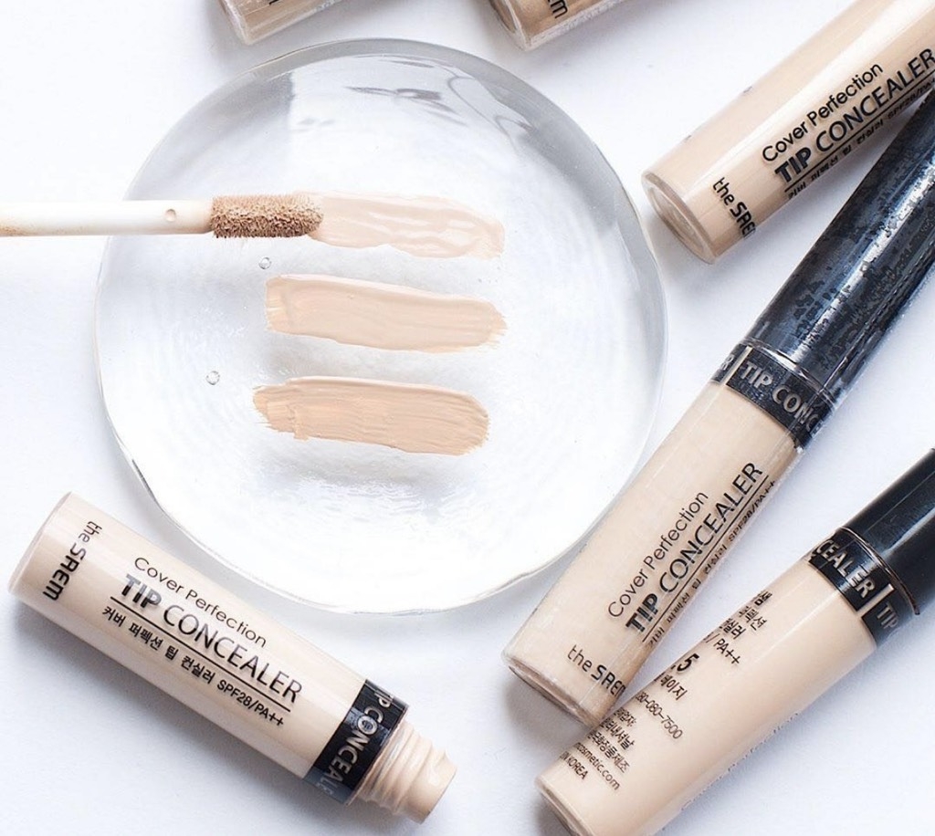 Che Khuyết Điểm The Saem Cover Perfection Tip Concealer SPF28/PA++ 6.5g