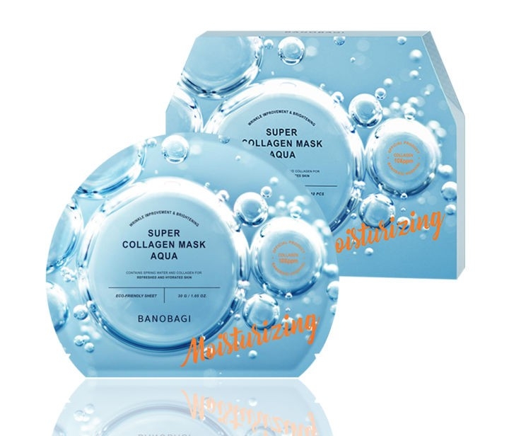 Mặt Nạ Cấp Ẩm Banobagi Super Collagen Mask Aqua 30g