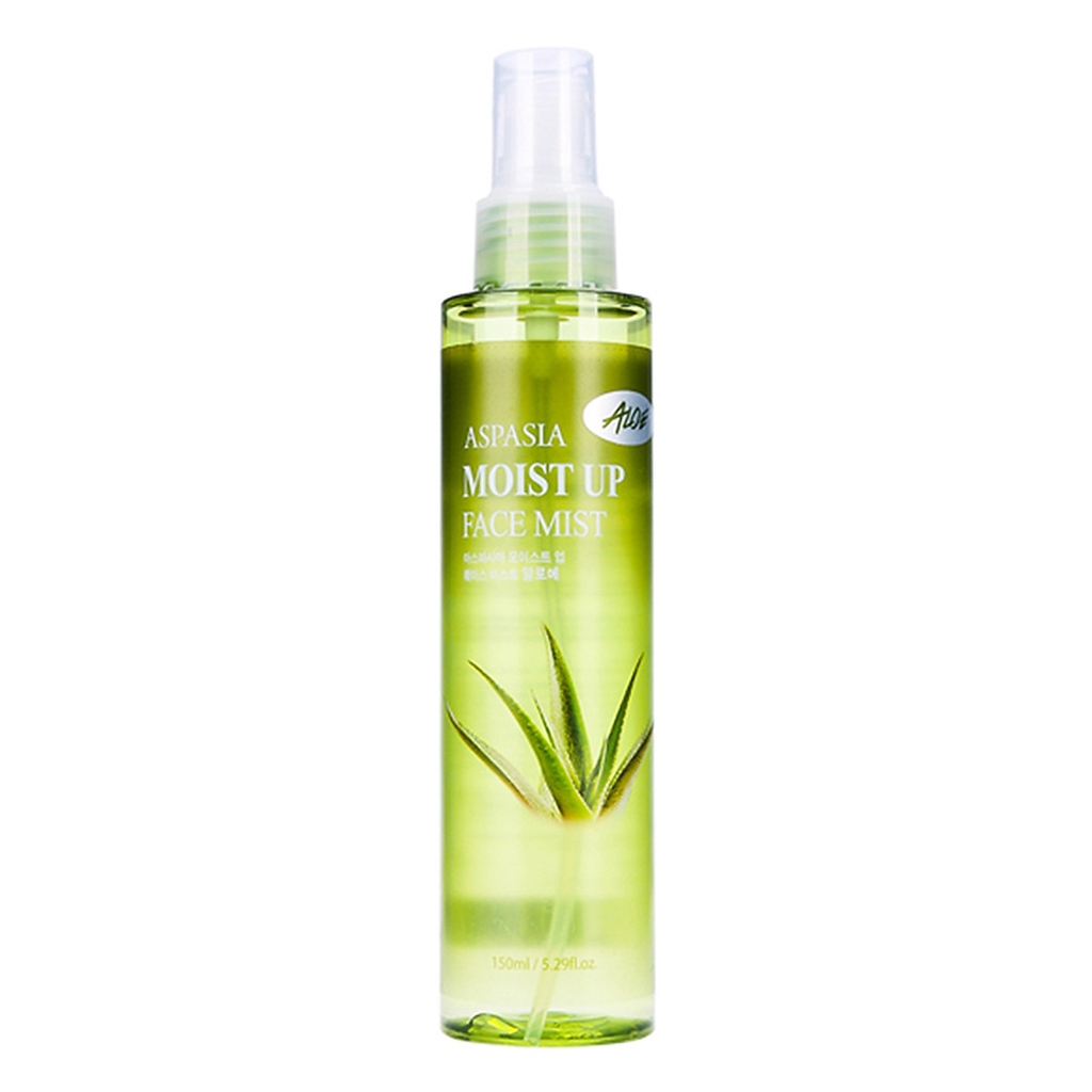 Xịt Khoáng Aspasia Moist Up Face Mist Aloe
