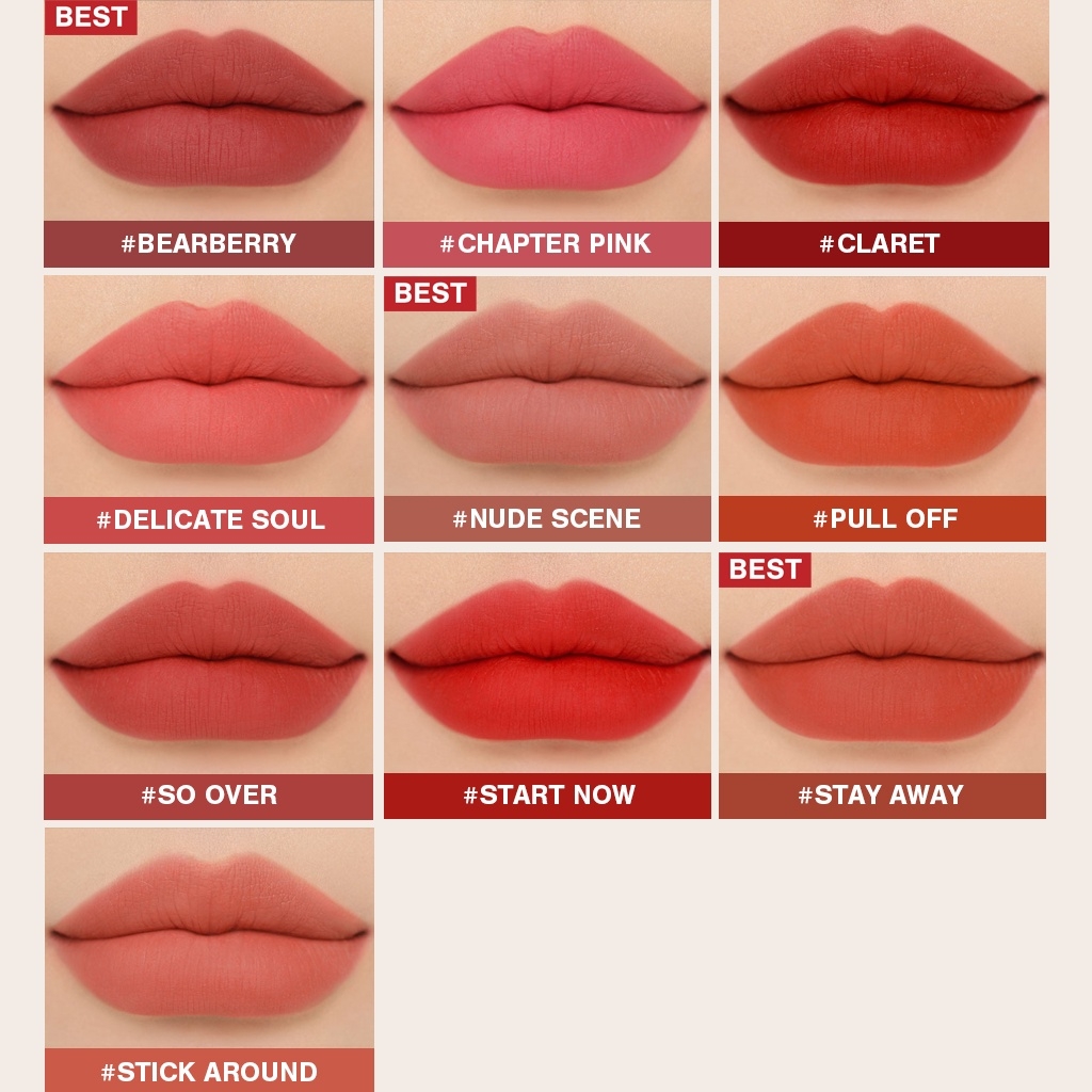 Son Kem 3CE  Blurring Liquid Lip