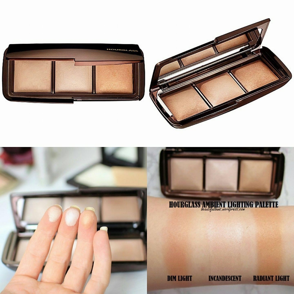 Bảng Phấn Highlight Hourglass Ambient Lighting 3 Ô