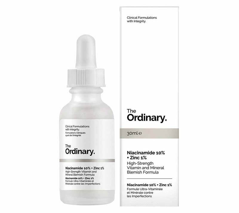 Tinh Chất Serum Giảm Mụn, Se Khít Lỗ Chân Lông, Sáng Da The Ordinary Niacinamide 10% + Zinc 1%
