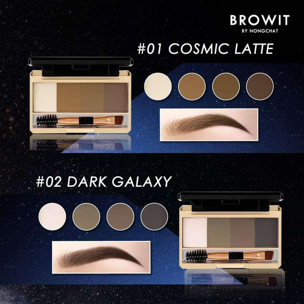 Phấn Kẻ Chân Mày Browit by Nongchat Multiverse Eyebrow Palette