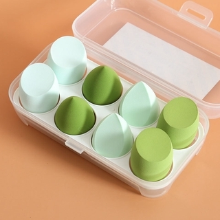 Set Bông Mút Trang Điểm Makeup Hộp Nhựa
