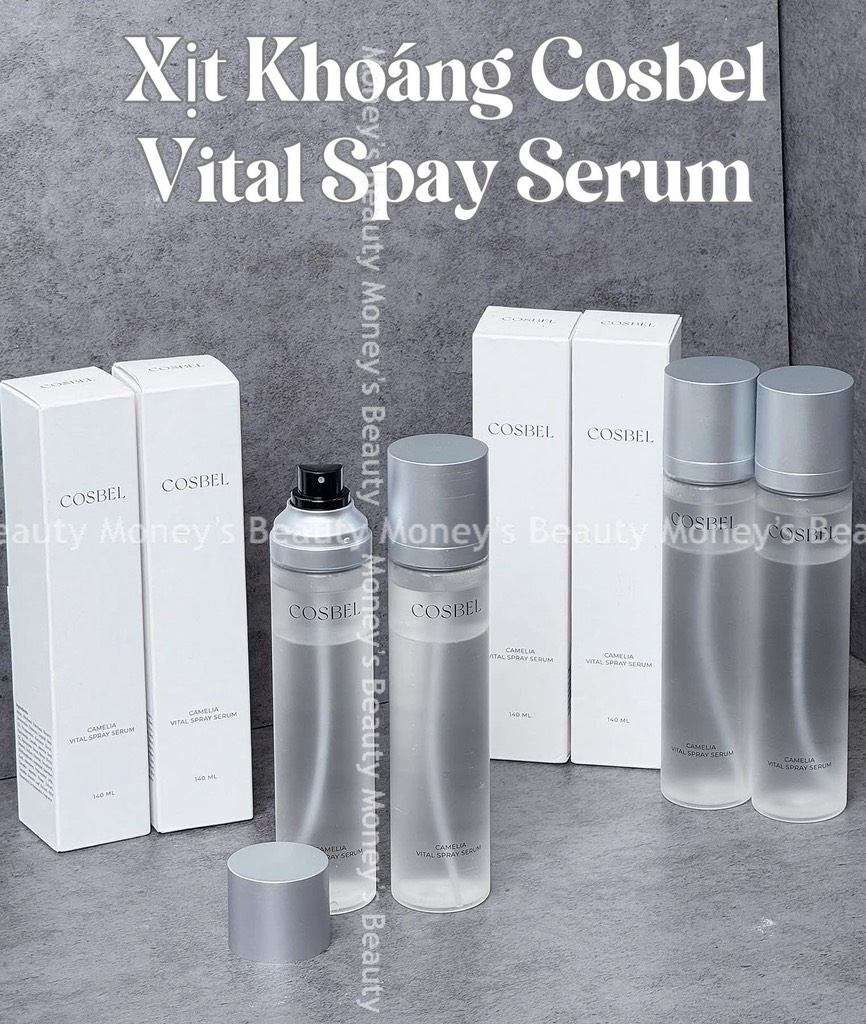 Xịt Khoáng Cấp Ẩm k Camelia Vital Spray Serum