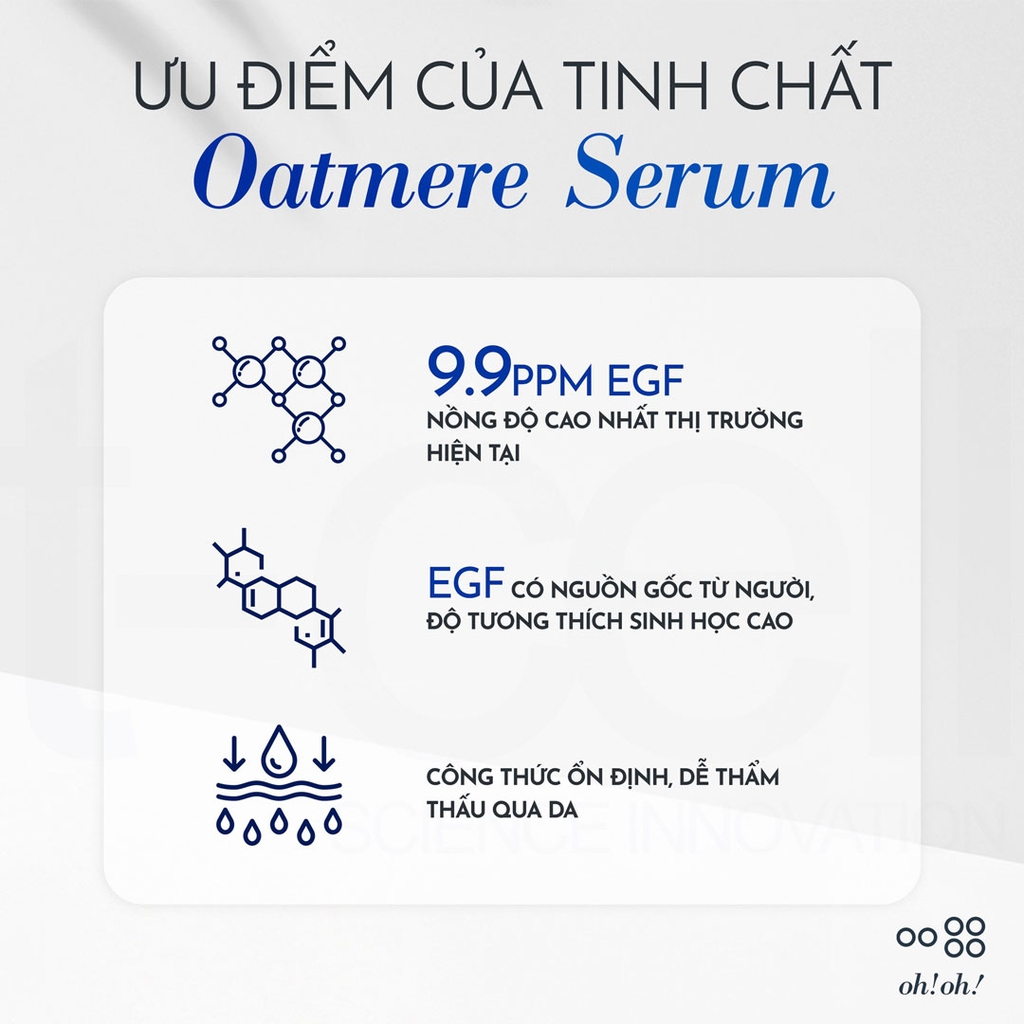 Tinh Chất Phục Hồi Tái Tạo Da Oh! Oh! Oatmere Serum