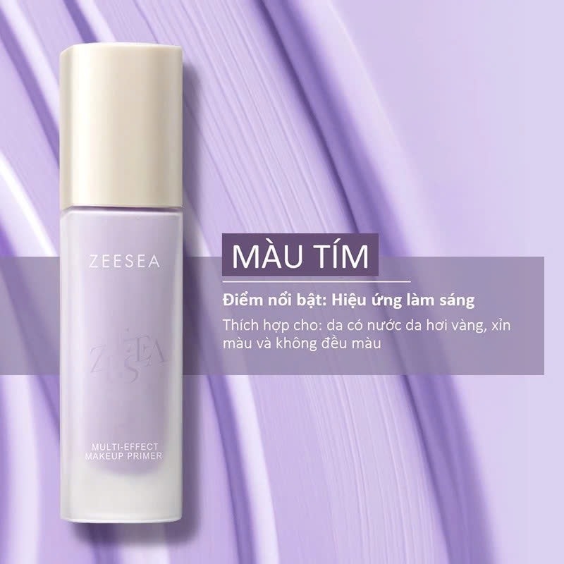 Kem Lót Trang Điểm Kiềm Dầu, Nâng Tông Tự Nhiên, Che Khuyết Điểm, Làm Mịn Da Zeesea Multi-Effect Makeup Primer