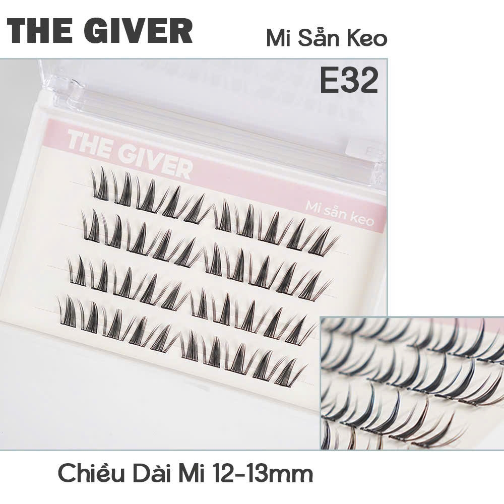 Lông Mi  Giả Tự Dính , Mi Chùm  The Giver (sẵn keo)