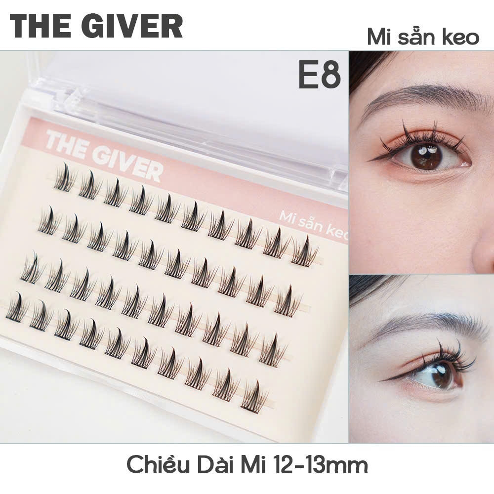 Lông Mi  Giả Tự Dính , Mi Chùm  The Giver (sẵn keo)