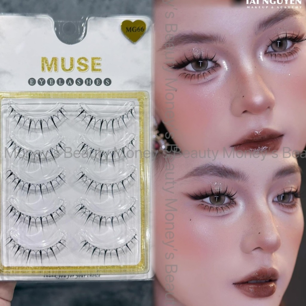 Lông Mi Giả Gân Trong Muse