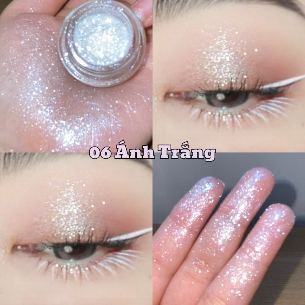 Nhũ Mắt Mona Kim Tuyến Tạo Điểm Nhấn Cho Đôi Mắt Lấp Lánh