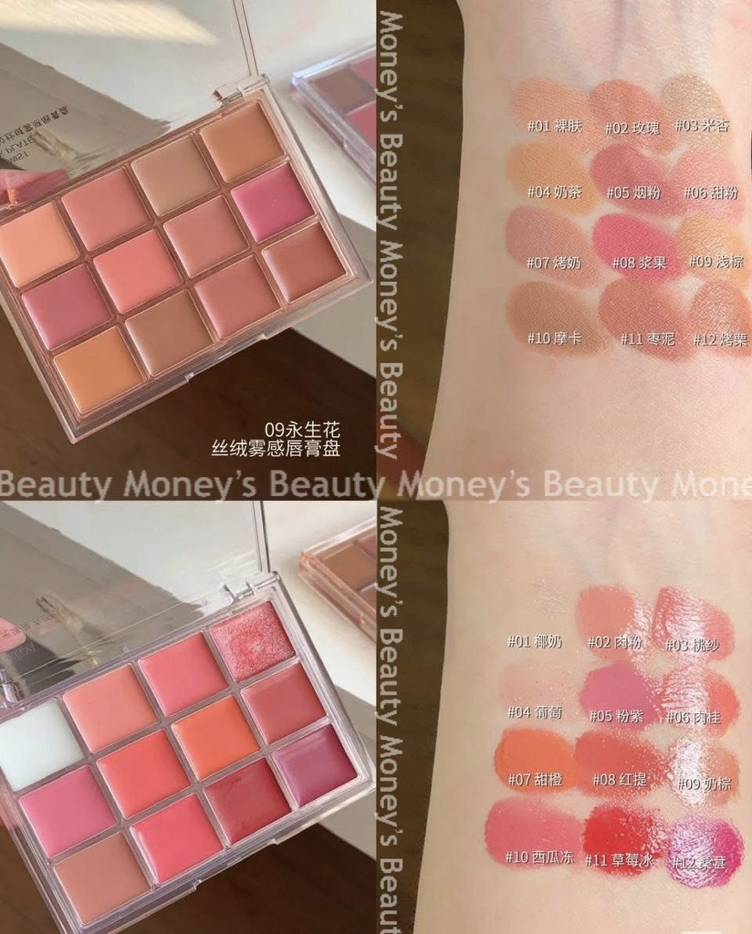 Bảng Son CARMELA Velvet Mist Lipstick