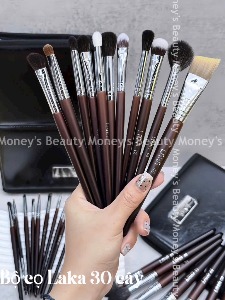 Bộ Cọ Make Chuyên Nghiệp LaKa 30 Cây