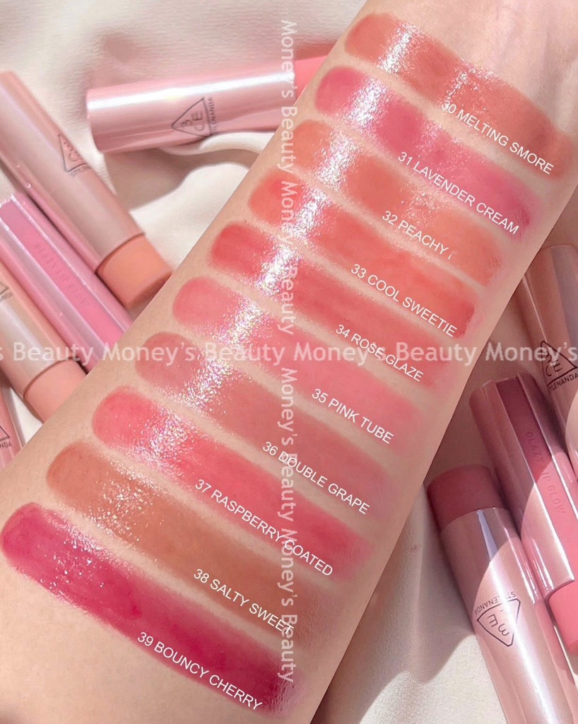 Son Dưỡng 3CE Glazy Lip Glow
