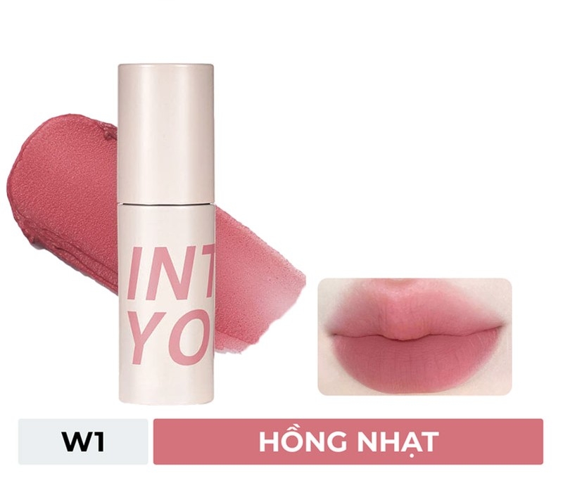 Son Kem Bùn Môi Lì Mềm Mịn INTO YOU Customized Airy Lip Mud
