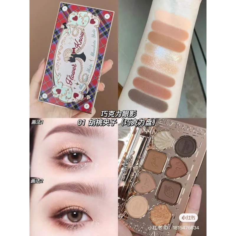 Bảng Phấn Mắt Flower Knows Chocolate Wonder