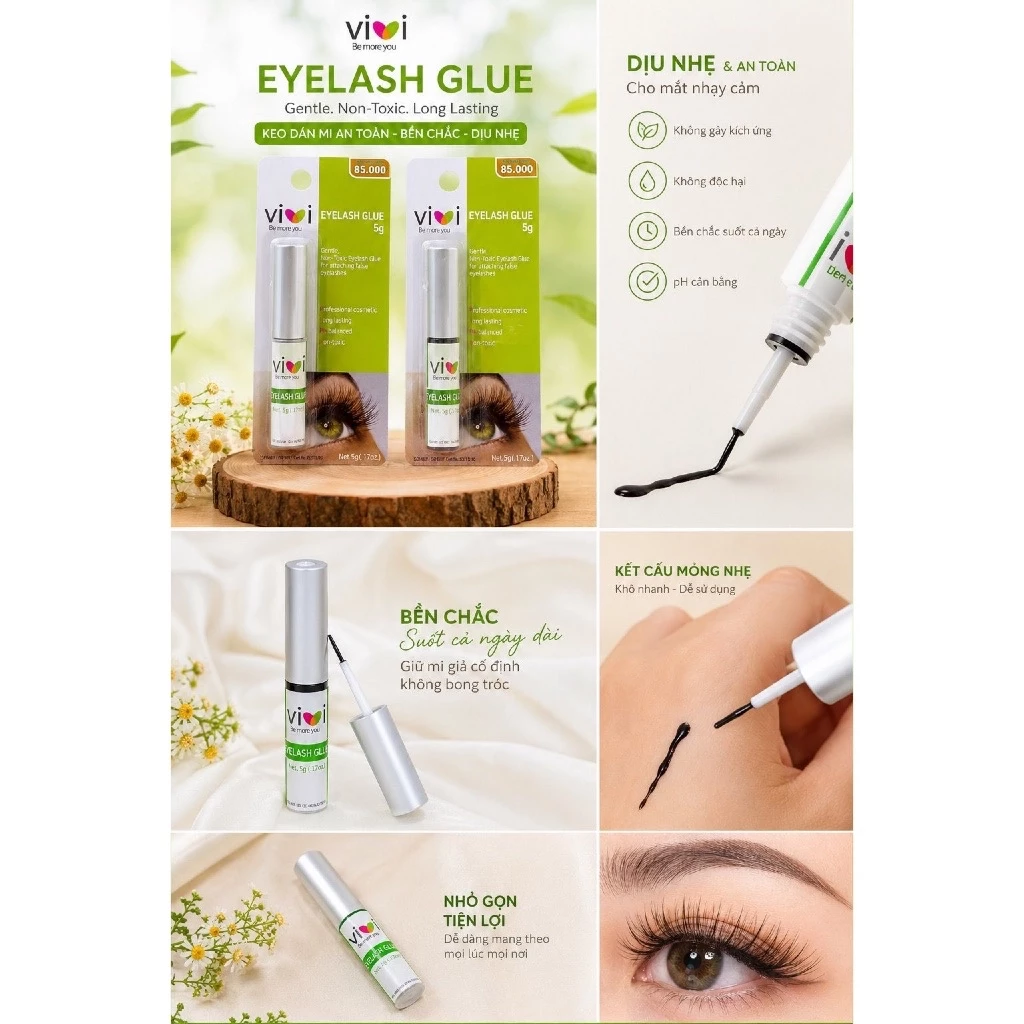 Keo Dán Mi Vivi Eyelash Glue 5g