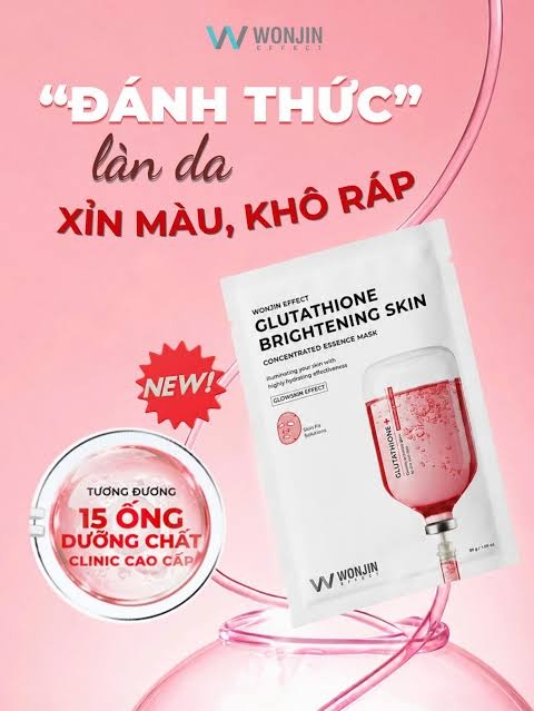 Mặt Nạ Wonjin Effect Glutathione Brightening Skin Mask 30g