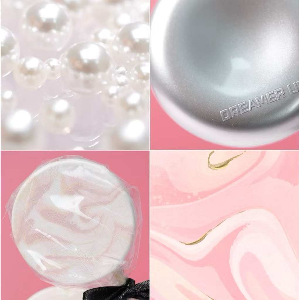 Phấn Phủ Nén Dreamer Umi LOLLIPOP FINISH Illuminating Powder Làm Sáng Trung Tâm Mặt, Tự Nhiên