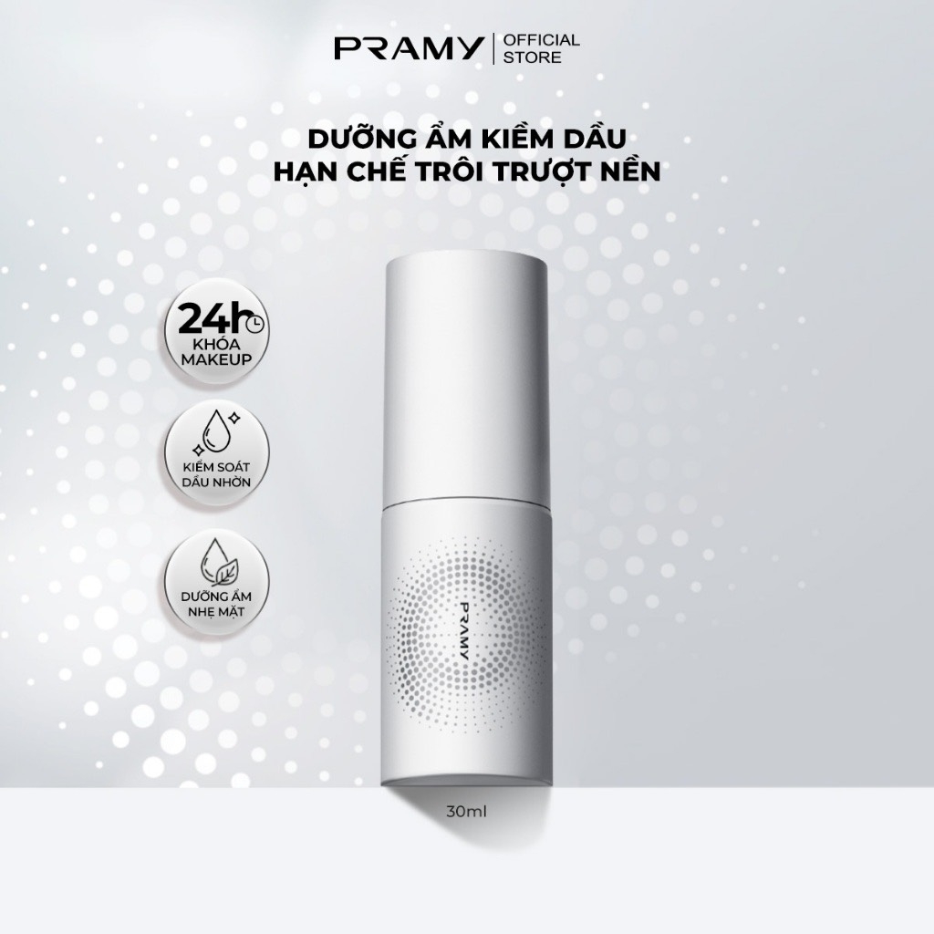 Xịt Khóa Make Up PRAMY Cố Định Lớp Nền 12H Kiềm Dầu Lâu Trôi Dưỡng Ẩm Setting Spray 100ml